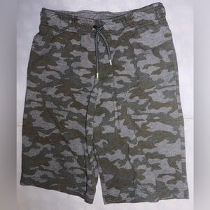 Cat & Jack Boys Camo Elastic Waistband Pockets Pull-On Shorts Sz L 12-14